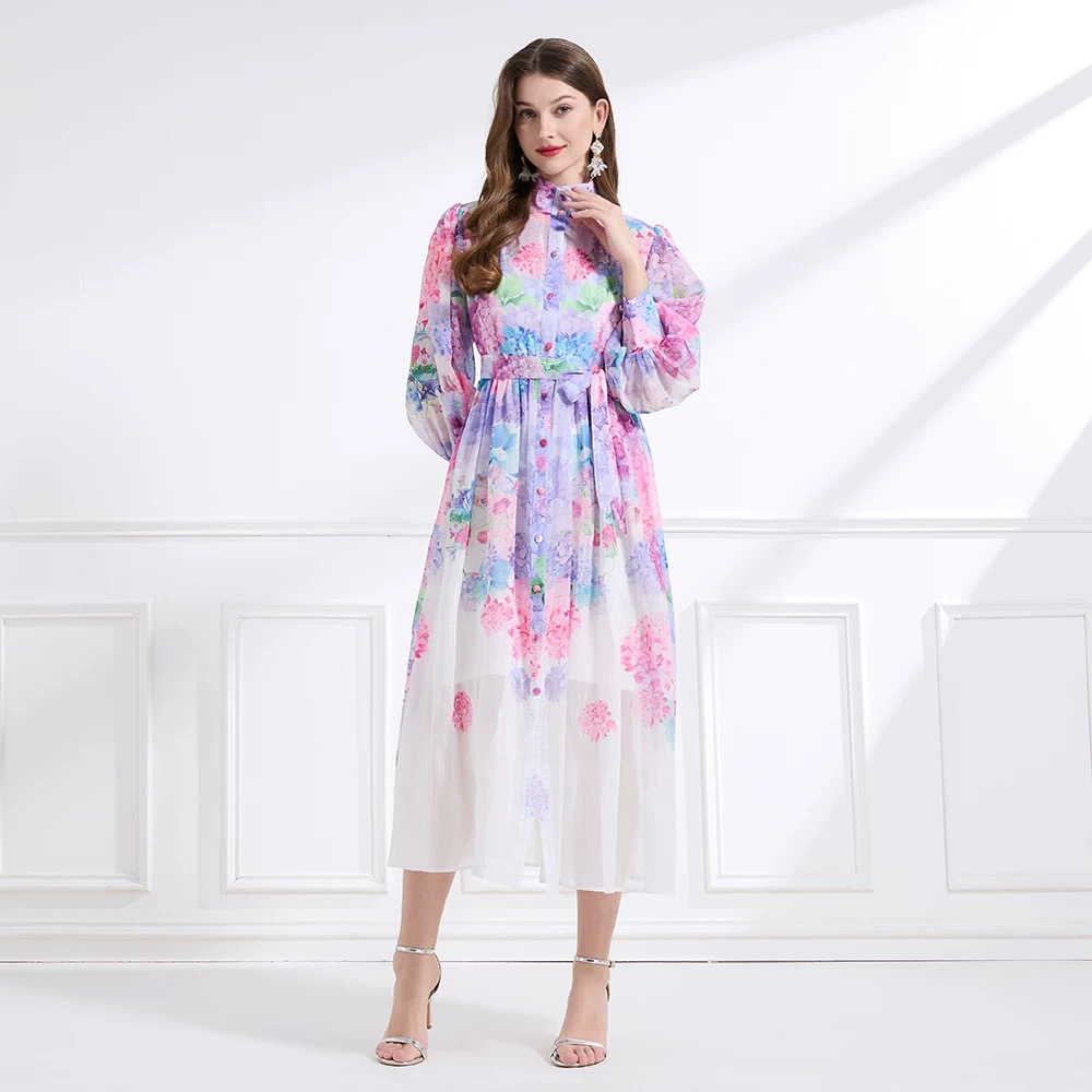 Come and see me print Dress ED190 images